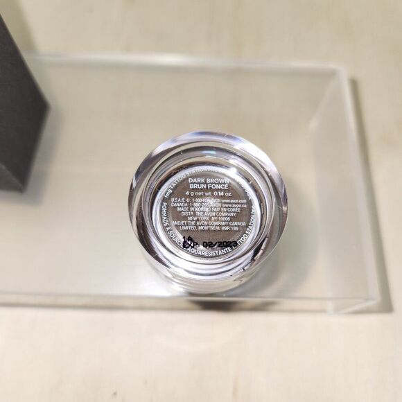 NIB Avon fmg Tatoo Station Proof Brow Pomade Dark Brown  0.14 oz - Picture 5 of 6